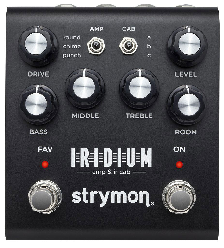 Strymon Iridium amplificador pantalla cargador de IR