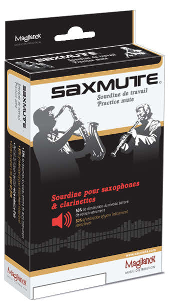 SORDINA PARA SAXOFN SOPRANO CON 2 TUDELES