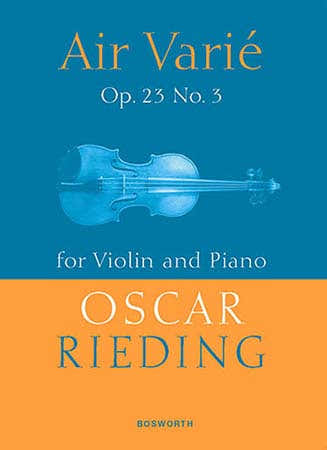 Rieding O. - Air Varie Op.23 N°3 - Violon Piano