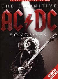 The definitive AC/DC Songbook Guitare