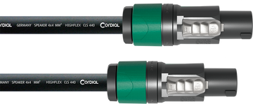 Cable de altavoz Speakon 4 puntos 4x 4 mm - 10m