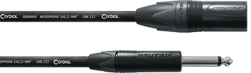 Cable de audio XLR Macho/jack Mono 5 M