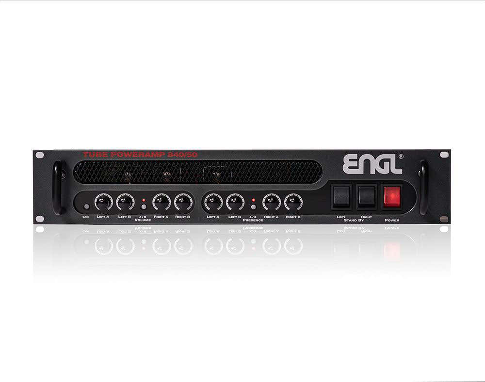 E 840 POWERAMP TUBE 840/50 AMP 2X50W 2U RACK LAMPS