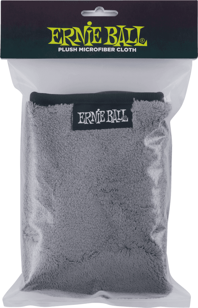 Ernie Ball 12" X 12" ULTRA-PLUSH MICROFIBER POLISH CLOTH