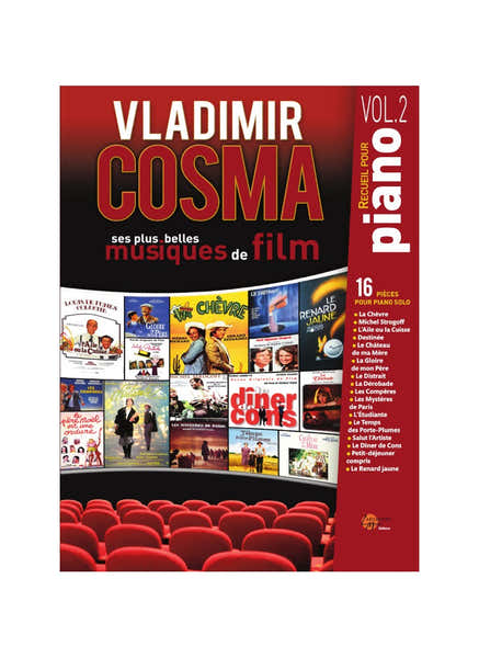 Cosma V. - Ses Plus Belles Musiques De Film vol.2 - Piano