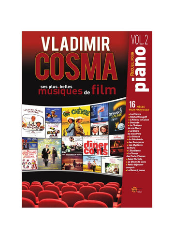 Cosma V. - Ses Plus Belles Musiques De Film vol.2 - Piano