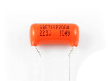 Condensadores Sprague "ORANGE DROP" .022MFD 200 voltios