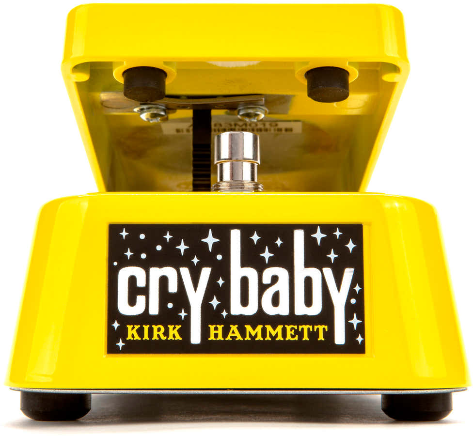 KIRK HAMMETT CRY BABY WAH YELLOW SPARKLE EDITION