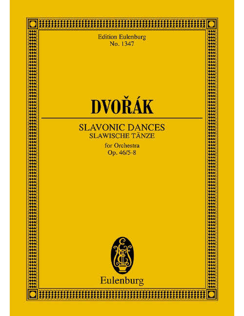 Dvorák - Danses Slaves Op. 46/5-8 B 83 - Orchestre