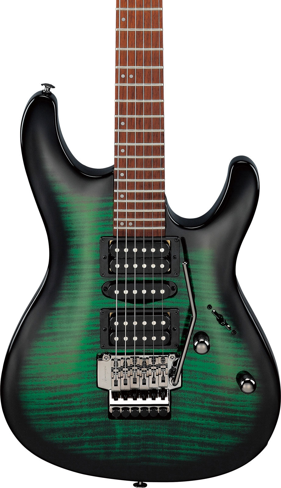 KIKOSP3-TEB Verde esmeralda transparente Burst Signature Kiko Loureiro