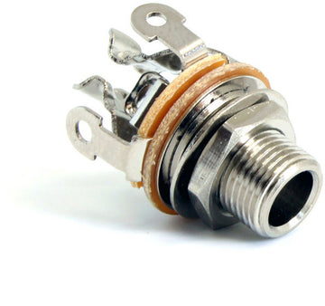 Jack mono multicontacto 1/4" 6.35MM niquelado