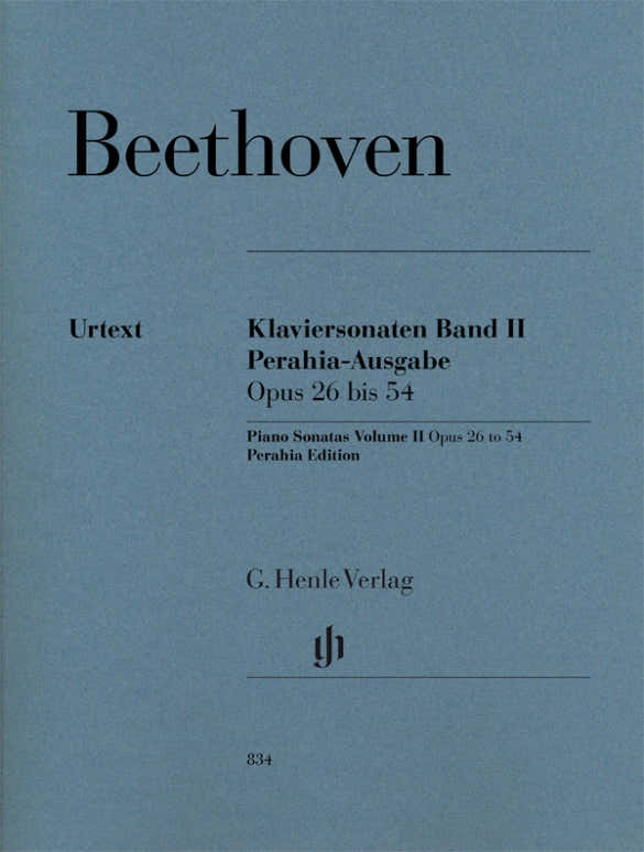 Beethoven L.V. - Sonates Pour Piano Vol.2 Op.26-54 (edition Perahia)