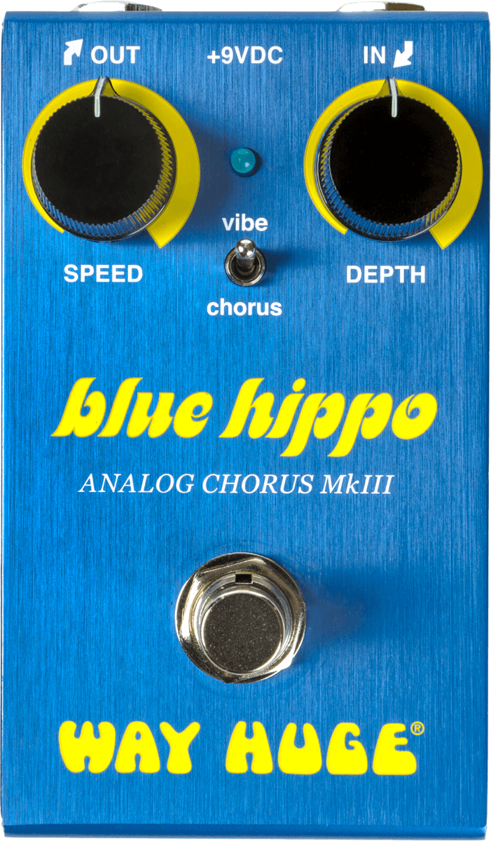 Way Huge EFFECT PEDALS MODULATION BLUE HIPPO MINI