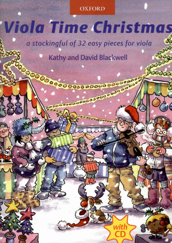 Blackwell Kathy & David - Viola Time Christmas + CD - Alto