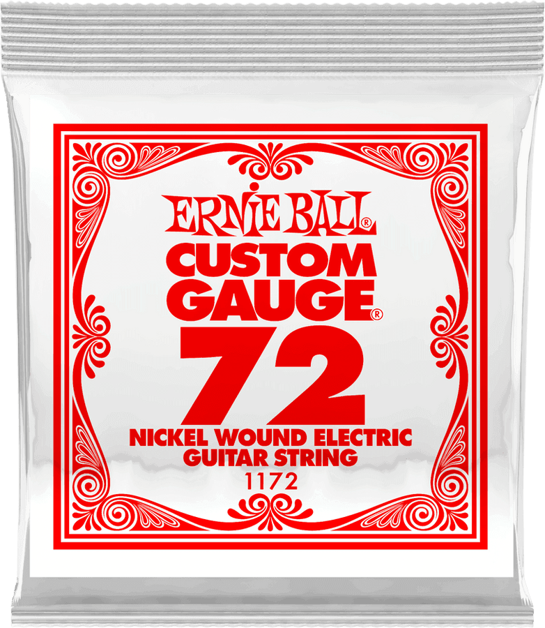 .072 NICKEL WOUND ELECTRIC GUITAR STRINGS