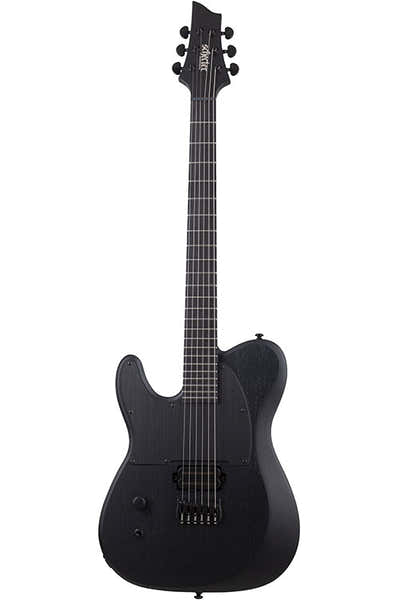 Schecter Pt Black Ops Lh Negro satinado poro abierto