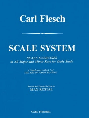 Flesch Carl - El sistema de escalas - Violín