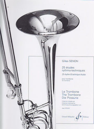 25 ETUDES RYTHMO TECHNIQUES - TROMBONE