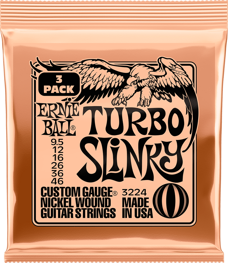 3224 Turbo Slinky 9,5-46 Paquete de 3