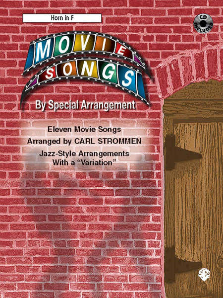 Canciones de películas con arreglos especiales + CD - Trompa y piano
