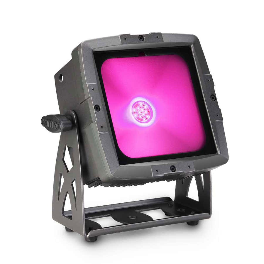 FLAT PRO FLOOD IP65 TRI - FLOODLIGHT EXTERIOR CON CARCASA LED COB TRICOLOR 60 W NEGRA