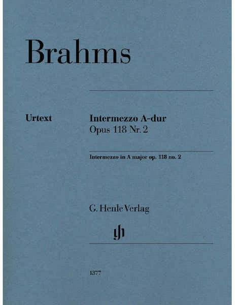 Brahms - Intermezzo A Major Op. 118 No. 2 - Piano