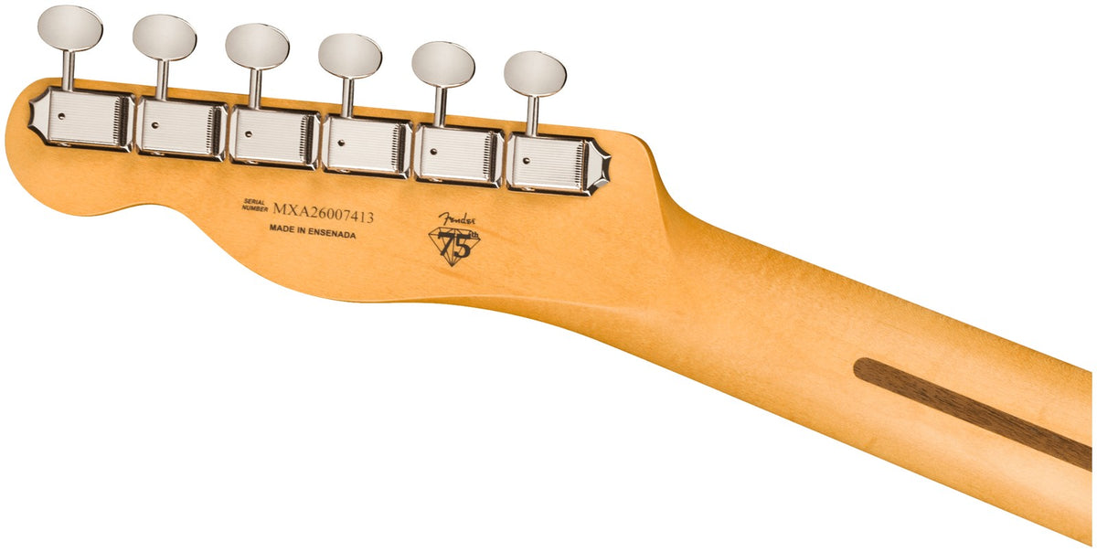 Telecaster 75 Anni Player II Barítono, RW Sunburst de 3 Colores