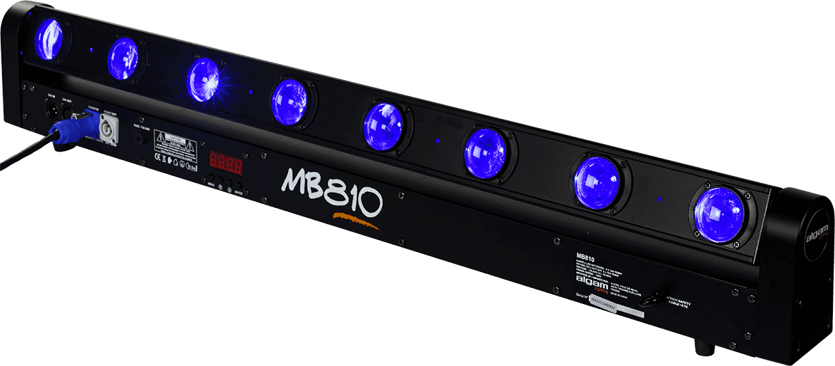 MB 810 - BARRA LED MOTORIZADA 8 RGBW
