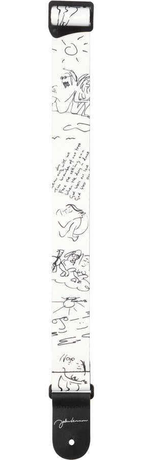 John Lennon Art Series Polyester Strap - John & Yoko