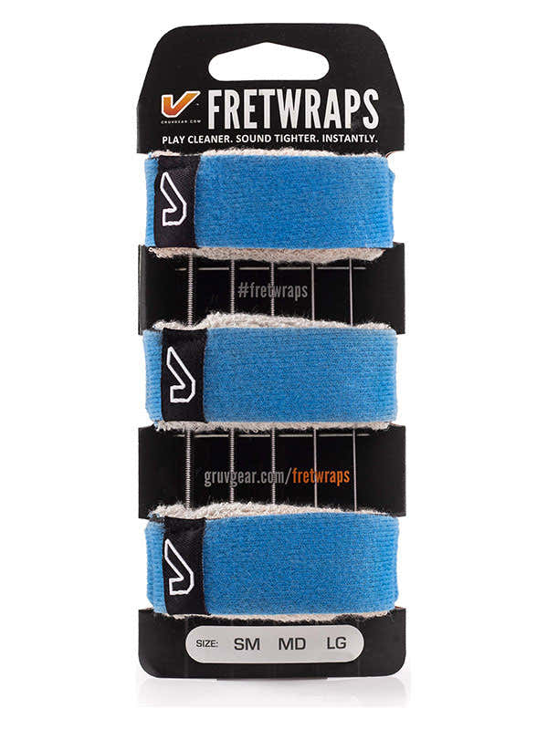 FretWraps Paquete de 3 Azul cielo - Grande