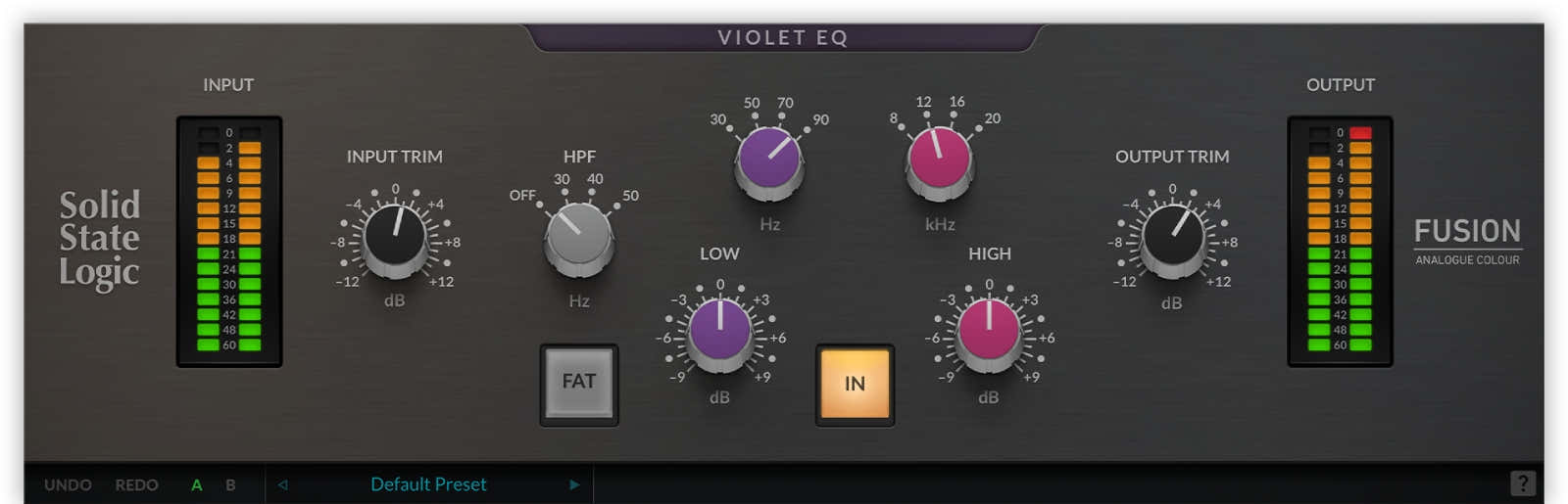 SSL Fusion Violet EQ