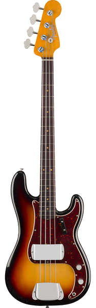Precision Bass 1962 Signature James Jamerson RW Sunburst de 3 tonos