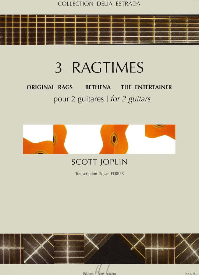 Joplin Scott - Ragtimes (3) - 2 Guitares