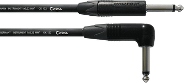 Cable de Guitarra Jack Recto /Acodado 9 M