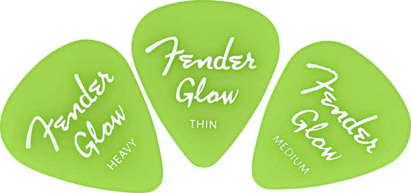Púas fluorescentes 351 Pack de 12
