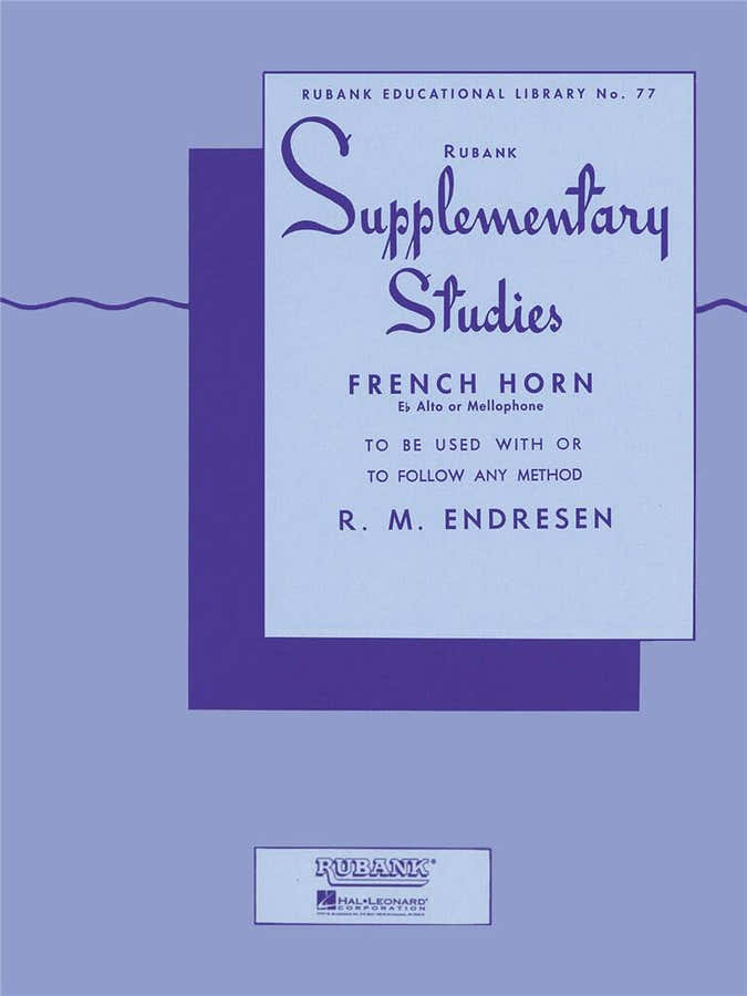 Endresen R.M. - Rubank Supplementary Studies - French Horn
