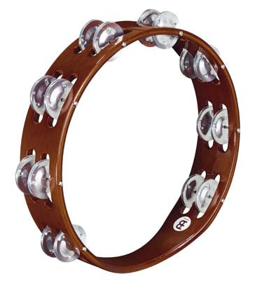 Meinl TA2AAB - Pandereta Madera Marrón - doble fila