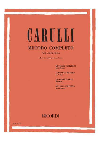Carulli F. - Metodo Completo Per Chitarra - Guitare